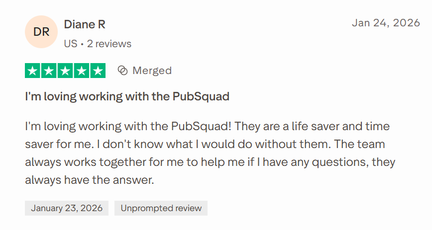 Original client review screenshot 2